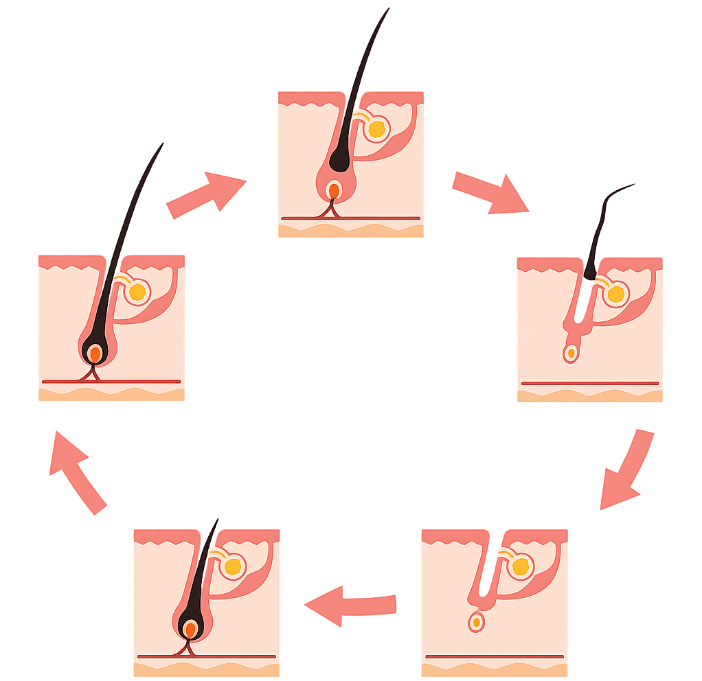 Haargroeicyclus